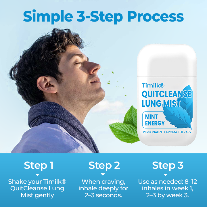 Timilk® QuitCleanse Lung Mist⭐