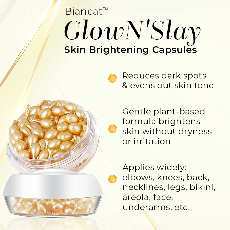šLimited Time Only, 60% Off! ā°Biancat⢠GlowN'Slay Skin Brightening Capsules