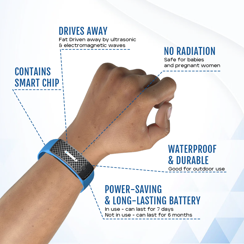 Biancat™ TrimTonic Ultrasonic Fitness Wristband