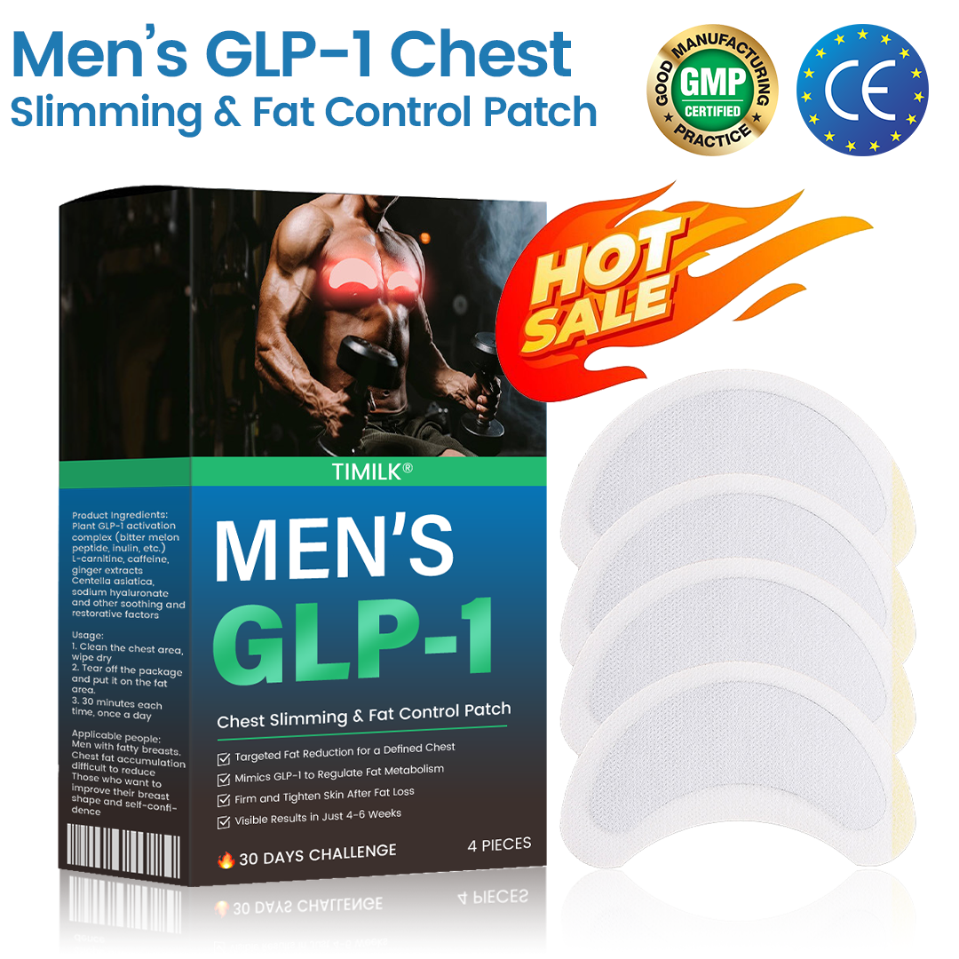 Timilk® Men’s GLP-1 Chest Slimming & Fat Control Patch⭐