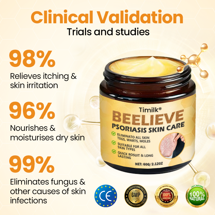Timilk® BeeLieve Psoriasis Skin Care