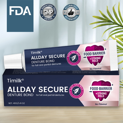 Timilk® AllDay Secure Denture Bond⭐