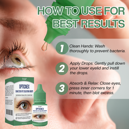 Timilk® OpticNex DualTech Eye Solution Drops