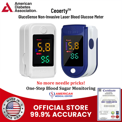 Ceoerty™ GlucoSense Non-Invasive Laser Blood Glucose Meter