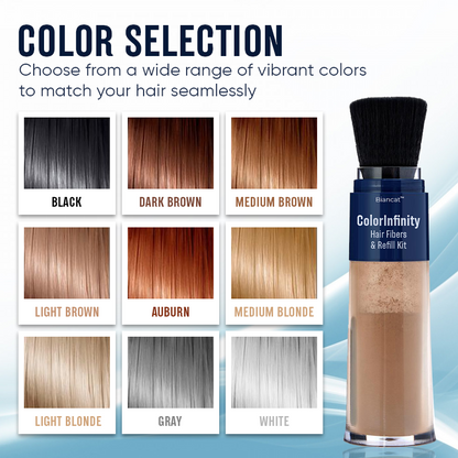 Biancat™ ColorInfinity Hair Fibers & Refill Kit