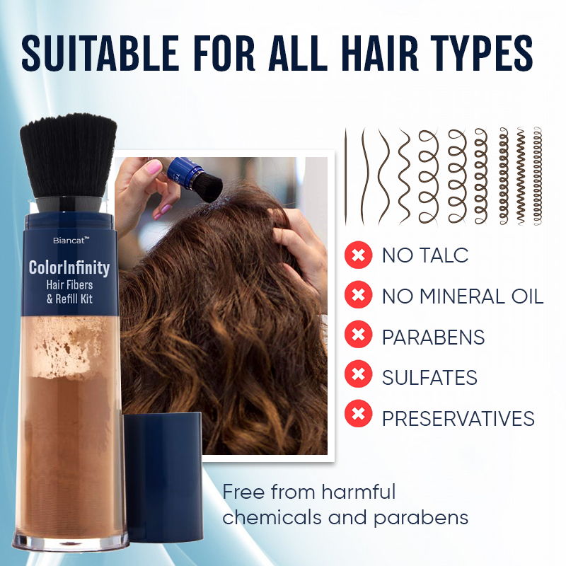 Biancat™ ColorInfinity Hair Fibers & Refill Kit