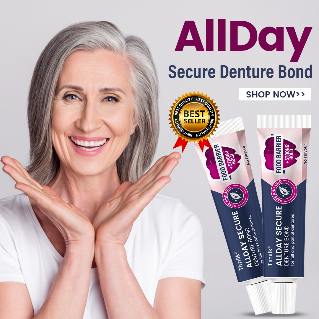 Timilk® AllDay Secure Denture Bond⭐
