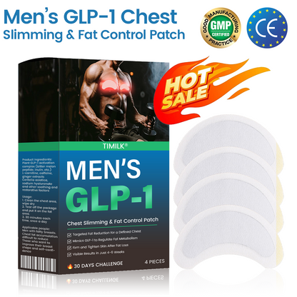 Timilk® Men’s GLP-1 Chest Slimming & Fat Control Patch⭐